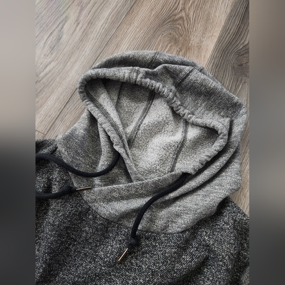 Express Men’s long sleeve grey hoodie size Medium M - Picture 2 of 4